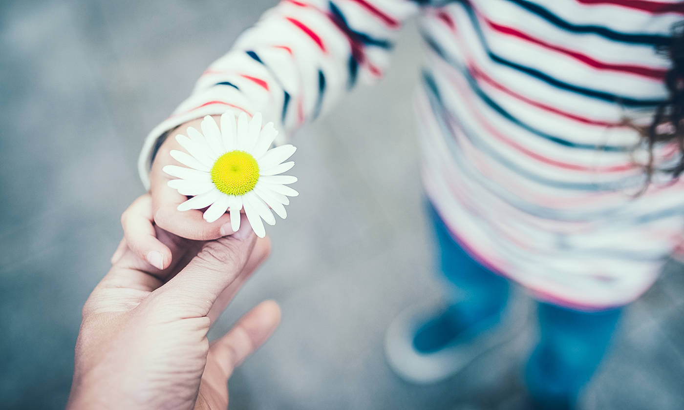 Top tips for teaching children kindness | First Five Years-flower with compassion